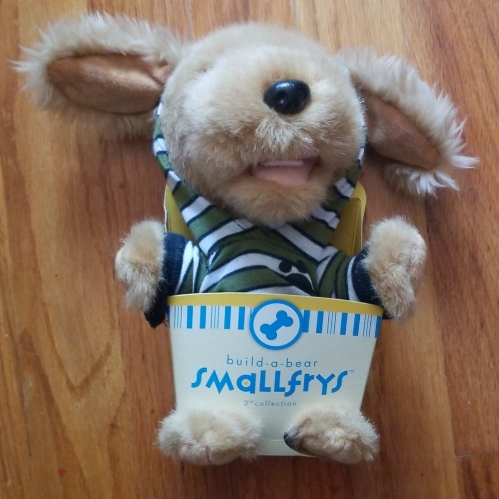 Build-a-bear smallfrys dog stuffed animal